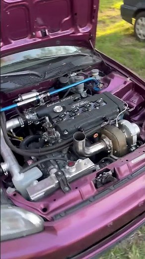 Honda EG B18 LSV First Startup with New Precision 6062 Gen2 .63 ar