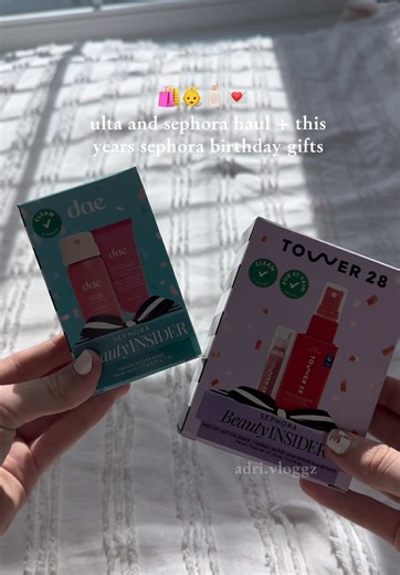 Unboxing Sephora and Ulta Birthday Gifts Haul