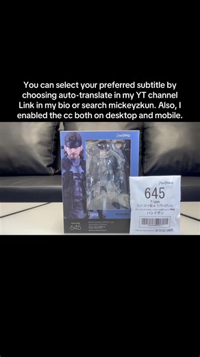 [Review] Figma 645 Solid Snake MGS2 ver. Updated Edition w/ exclusive item (Tagalog) You can learn some tips and trick or other gimmicks that isn’t in the manual. Also, you can compare your copy to mine if its standalone or known qc issue. Please support your fellow toy collector by hitting subscribe, like on my YT channel. You can also leave a comment as I want to interact with you. Thank you. #solidsnake #metalgearsolid #figma #toyreview #mickeyzkun