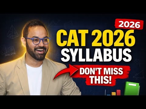 CAT Exam Syllabus | Who is the Paper Setter of CAT 2026 | Important Topics for VARC & DILR