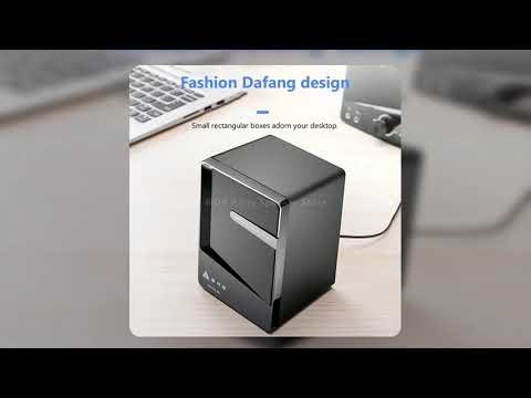 M4 Computer Audio Desktop Home Desktop Wired Speaker Notebook External Mini Subwoofer 2 0 Multimedia