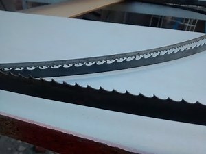 How to weld a band saw belt