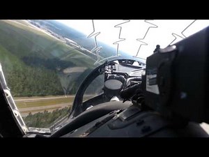 T45C Goshawk Landing from Cockpit