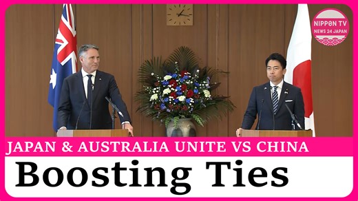 18K views · 728 reactions | Japanese Defense Minister Koizumi Shinjiro and his Australian counterpart Richard Marles agree to strengthen bilateral defense cooperation and enhance deterrence while referring to a recent incident in which Japan’s defense aircraft was targeted by radar from a Chinese military jet. Originally on air on December 7, 2025. Watch more on https://www.youtube.com/c/NipponTVNews24Japan | Nippon TV News24 Japan | Facebook