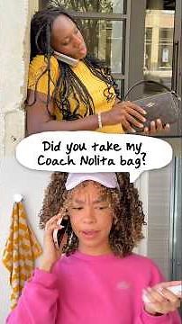 These Girls STOLE My Favorite Coach Bag! #CoachNY #NolitaBag #comedy #CoachPartner #skit #ad