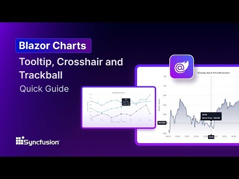 Blazor Charts: Tooltip, Crosshair and Trackball Features Walkthrough