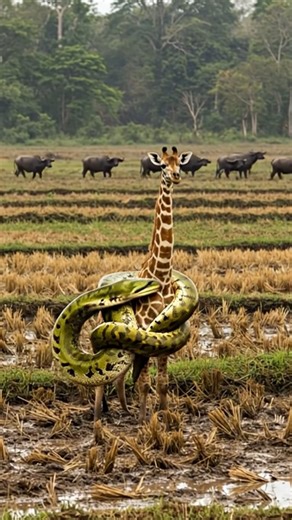 79K views · 345 reactions | Giant Python Attack Giraffe | Chhoy KimHouy | Facebook