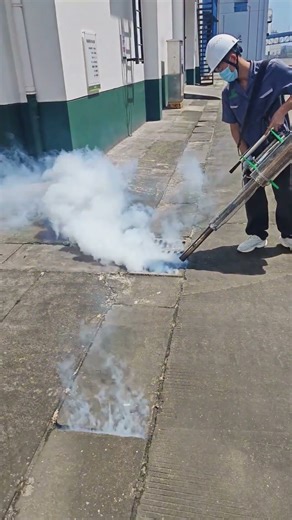 Effective Pest Control in Sewer Systems | Fogger Device