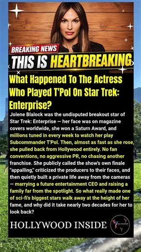 What Happened To The Actress Who Played T'Pol On Star Trek Enterprise #shorts