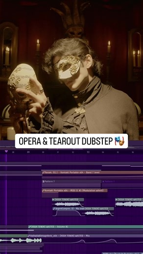 OPERA & DUBSTEP 🎭 SHADOW PRINCE - PROMISES is out everywhere 🙏 I wanted to share one of these DAW style videos for probably the last time before we switch things up 😱 #opera #dubstep