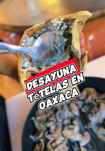 Por qué nadie está hablando de este lugar para comer tetelas en Oaxaca? Fuimos a Tetela Mía, un lugar hecho por oaxaqueños, donde la tetela se respeta y se toma en serio. Desayunas tranquilo, comes bien y el precio es justo. Tetelas tradicionales, guisados bien hechos y una terraza perfecta para empezar el día sin prisas. De esos lugares locales que no son turísticos… y por eso se llenan. 📍 Boulevard Eduardo Vasconcelos 114, Jalatlaco 💰 Ticket promedio: $120–$160 Guárdalo, porque vas a querer 