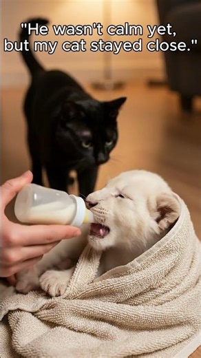 "I Rescued an Albino Lion Cub... You Won't Believe What Happened Next"