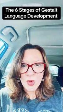 6 Stages of Gestalt Language Development #gestaltlanguageprocessing #autisticchild #autismspeech
