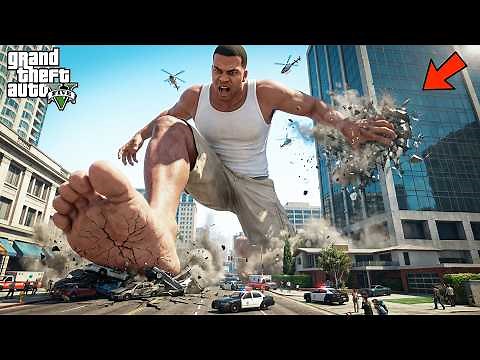 Franklin Unlocks The Most Epic POWERS in Gta 5 💪