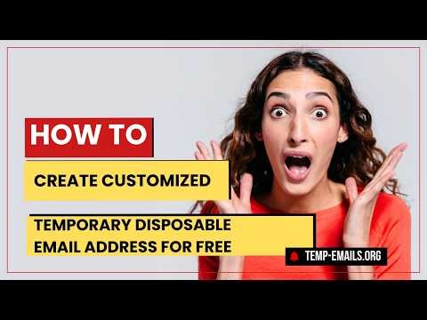 How To Create A Custom Temporary Disposable Email Address | Burner Email With Customized Name