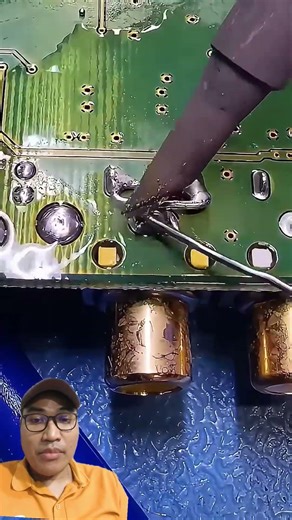 cara lepas komponen elektronik #viral #smartphone #pc #tv #tips #tutorial #howto #repair #service