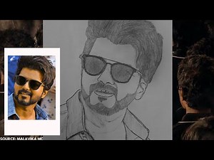 Vijay || Pencil Drawing || Master 🔥
