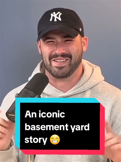 an iconic basement yard story 😁 #joesantagato #basementyard #podcastclips #frankalvarez #thebasementyardpodcast