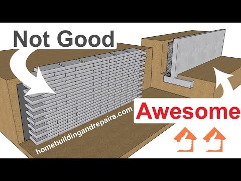 Could These Become Problems When Stacking Dry Mix Concrete Bags To Build Vertical Retaining Walls