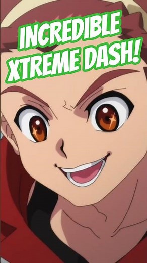 🌪️ The INCREDIBLE XTREME DASH of Blader X!🔋#anime #beybladex #shorts