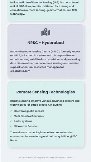 Principles and Fundamentals of Remote Sensing