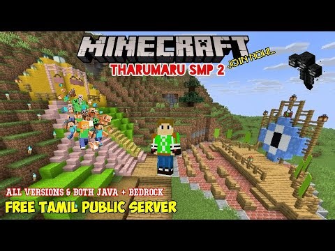 Tharumaru SMP Season-2 💥 Episode-0 | Tamil Public Minecraft Server 😍 | Java + Bedrock 🔥