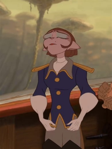 My Top 10 Disney Fluffy Gals | No 6 | Captain Amelia #disneyfilm #emmathompson #treasureplanet