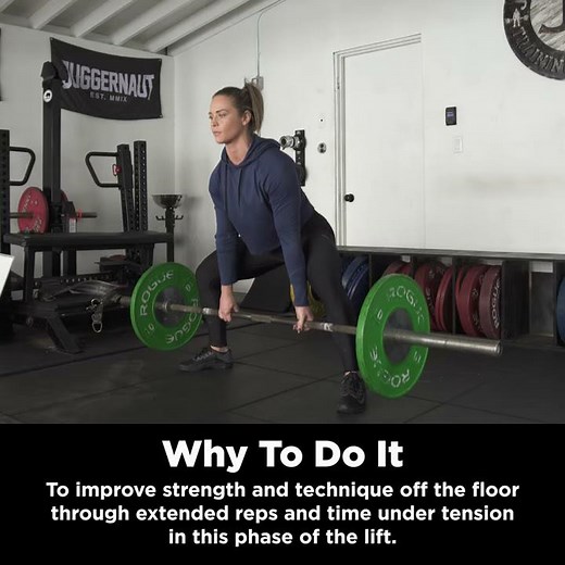 Halting Deadlift-How, Why & When? #shorts