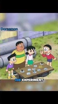Nobita and Doraemon cultivate a type of bacteria. #anime #animerecap #Doraemon