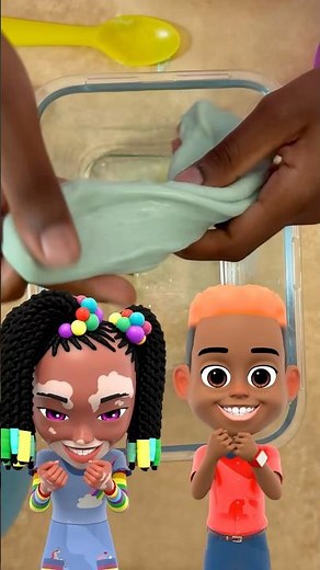 🫠 SLIME TIME With OmoBerry: Slimy Slime Experiment For Kids #slimevideo #scienceforkids