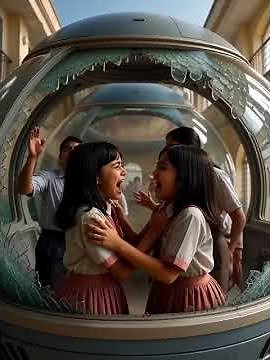 Earthquake-Proof Pods Save Lives Concept