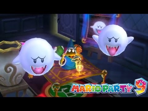 Mario Party 9 - Boo's Horror Castle VERY HARD - DOUBLE BOO!!!
