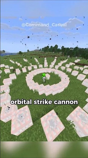 Get The Orbital Strike Cannon With ONE Command Block