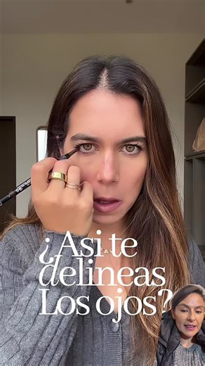 ️✨ Tutorial express de delineado: aprende cómo trazar tu línea en el párpado inferior para que tus ojos se vean más grandes y definidos.  #MaquillajeTips #DelineadoPerfecto #BeautyHack #OjosGrandes #makeuptutorial | Mireya Castillo | Facebook
