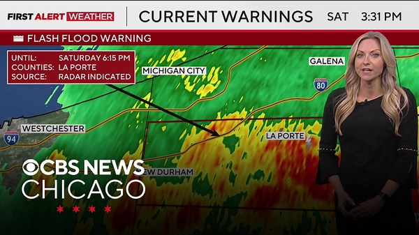 Flash Flood Warning issued for La Porte County, Indiana
