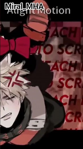 katsuki teach me how to scream? 😡🤨
