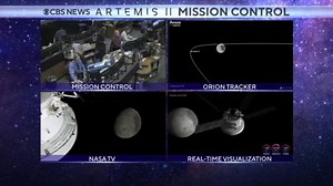 Watch: Artemis II begins moon flyby