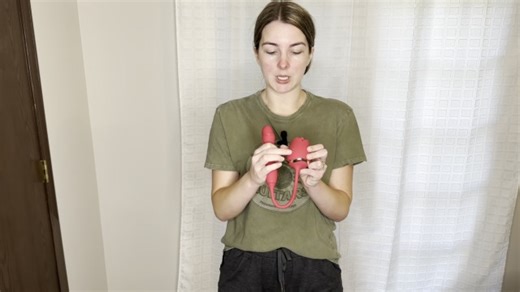 Watch My thoughts on this vibrating toy on Amazon Live