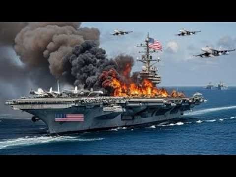 2 minutes ago: IRAN F-5 pilot destroys US aircraft carrier carrying 700 tanks.
