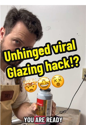 My New Year’s resolution is to be less sarcastic, but it’s still 2025 so sorry not sorry. It’s common courtesy and honestly just good practice to clean your glaze jars after using them. It might feel like you’re wasting glaze, but that glaze is going to dry up and become unusable anyways- so save yourself the hassle of having to open your jars with a crowbar and give them a little wipe down. #viral #glaze #fyp #hack #ceramics