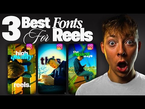 3 Cleanest Fonts That Work Perfectly for Instagram Reels Captions