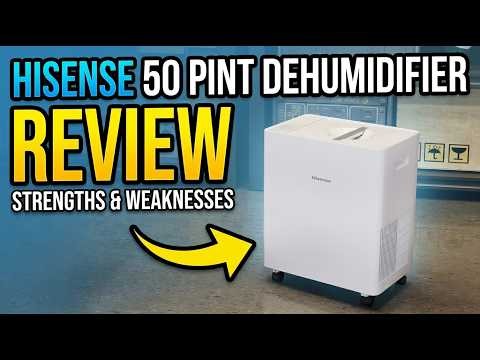 Hisense 50 Pint Dehumidifier Review | This is a great price for a very good quality dehumidifier