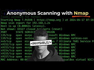 How Hackers Anonymously Scan with Nmap