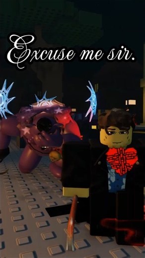Excuse me sir... Tech. 🥹 #forsaken #roblox #funny