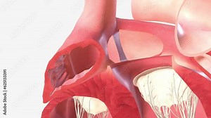 An atrial septal defect is a birth defect of the heart in which there is a hole