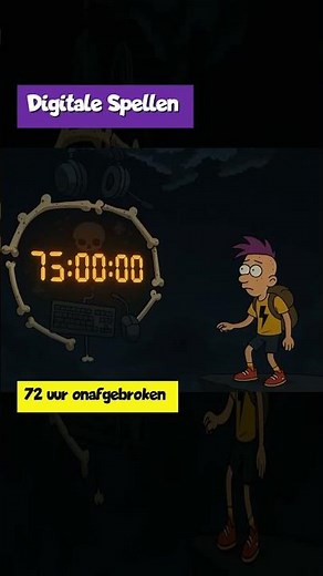 Digitale Spellen. 72 uur onafgebroken