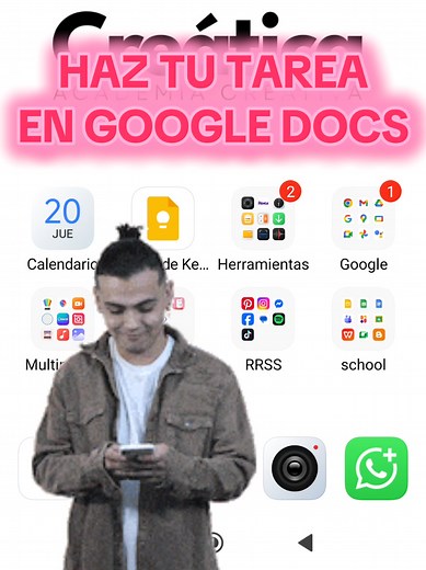 Cómo hacer tareas en Google Docs desde el celular