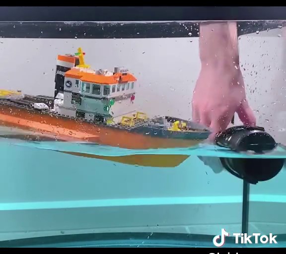 Part 2 | Tested the smallest vs biggest Lego boats #brick #lego #building