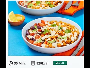 Chickpea and Couscous Bowls recipe by EVERY PLATE