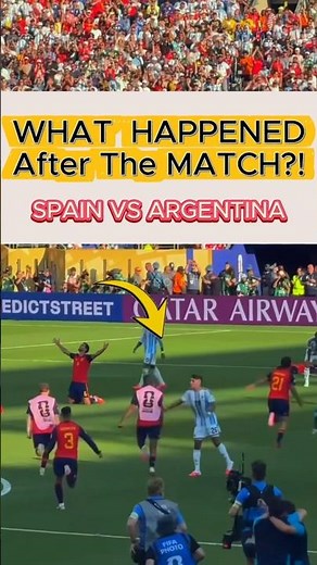 FULL VIDEO Spain vs Argentina Chaos After The Final! (NO CUTS) #worldcup